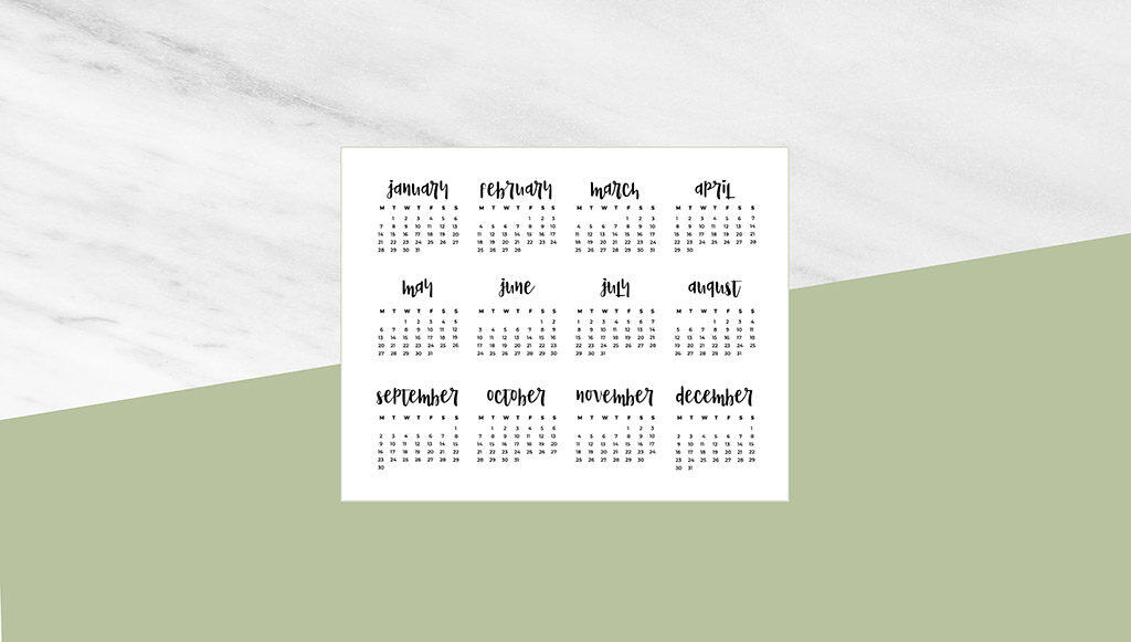 Audrey Of Oh So Lovely Blog Shares 12 Free 2019 Desktop - Desktop Background Calendar 2019 - HD Wallpaper 