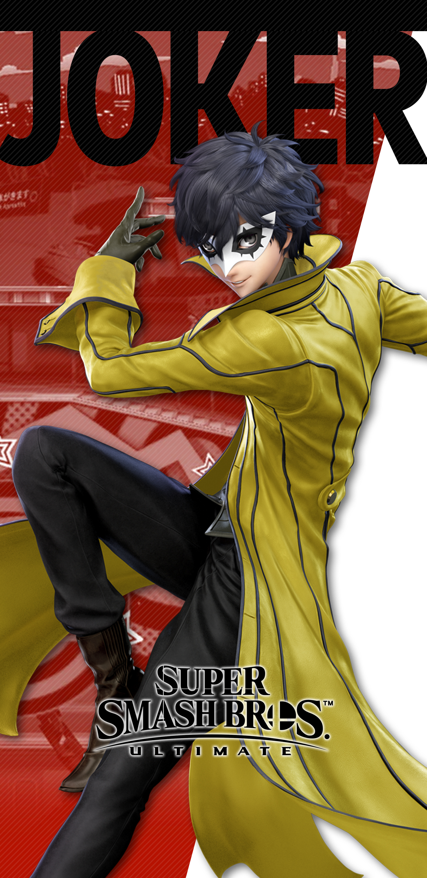 Super Smash Bros Joker 1440x2960 Wallpaper Teahub Io