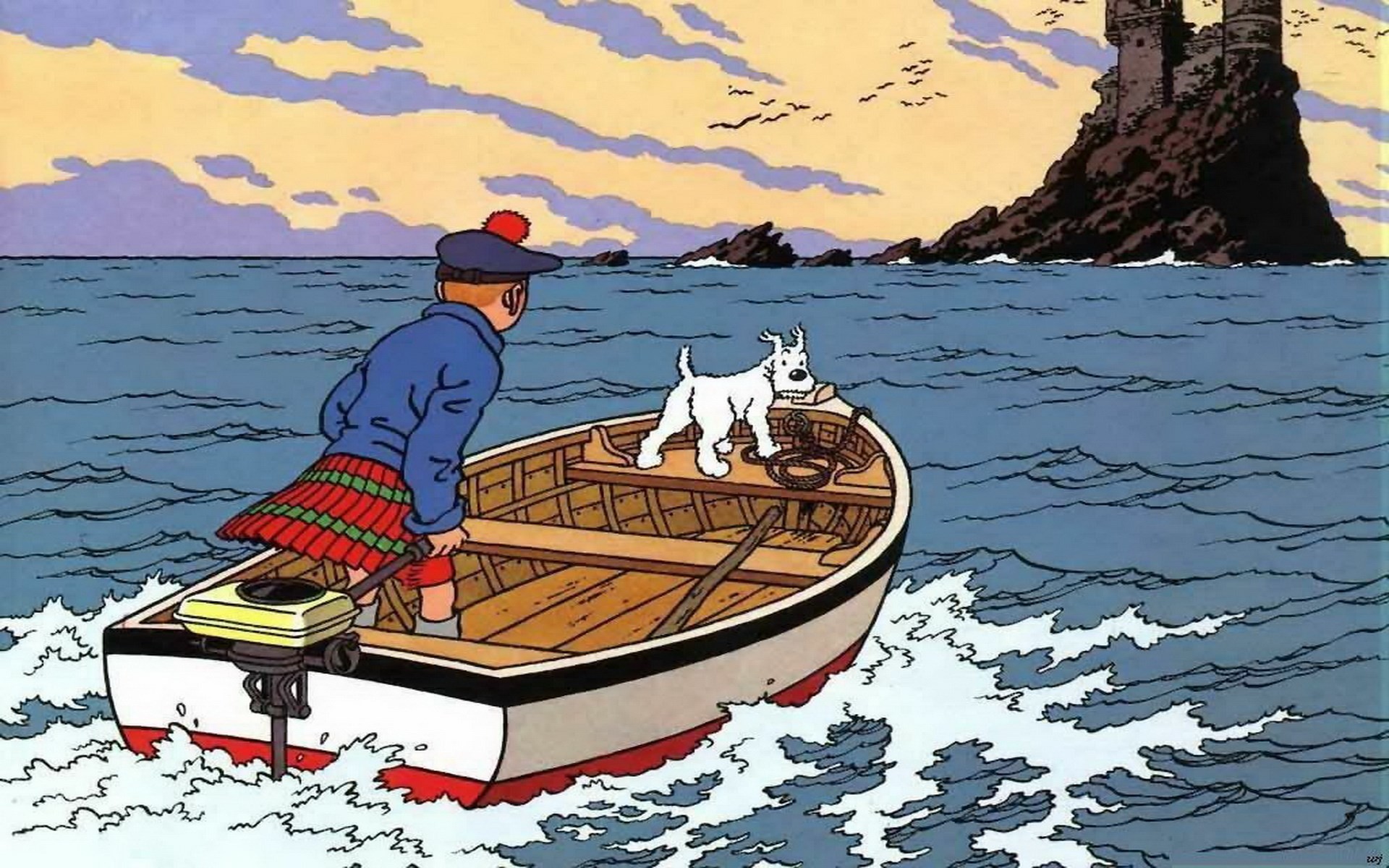 1920x1200, Windows Wallpaper The Adventures Of Tintin - Tintin Hd - HD Wallpaper 