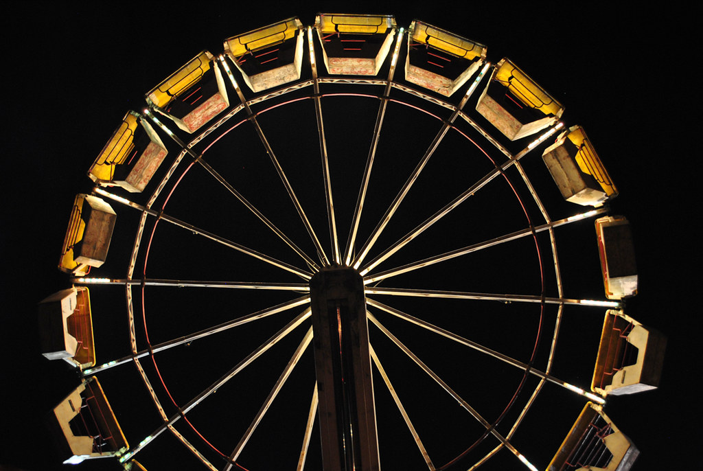 Ferris Wheel - HD Wallpaper 