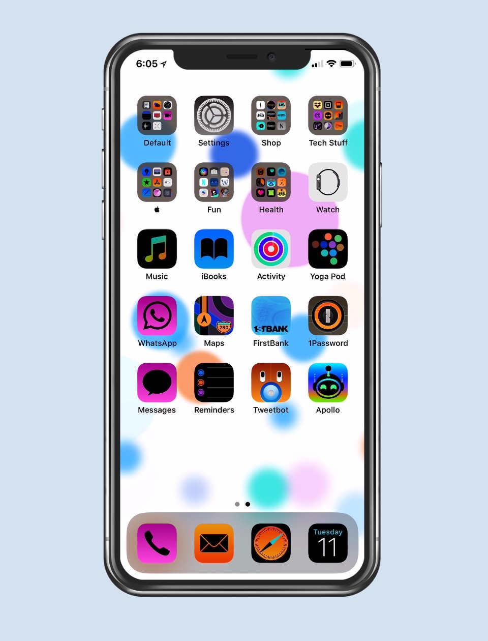 iphone display colors inverted