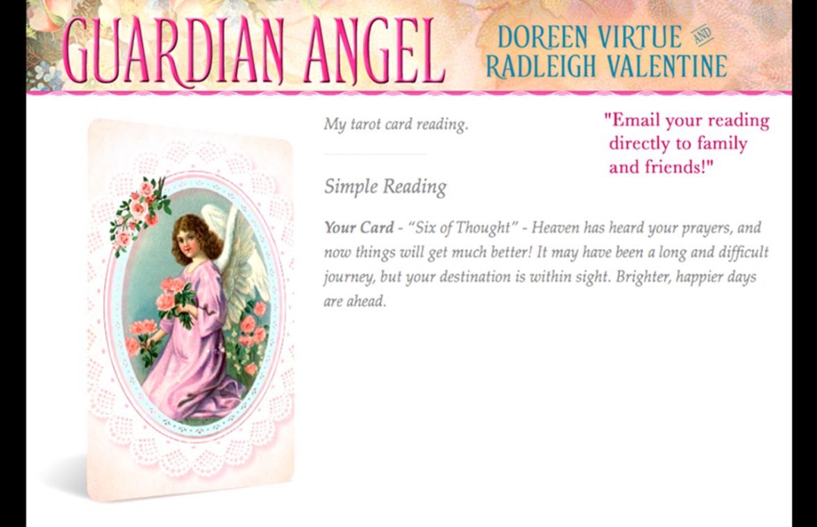 Guardian Angel Tarot Cards App Ranking And Store Data - Angel - HD Wallpaper 