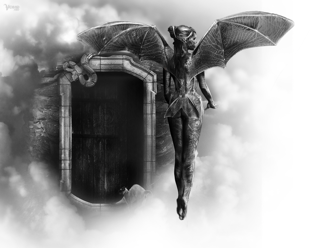 Guardian Angel Wallpaper - HD Wallpaper 