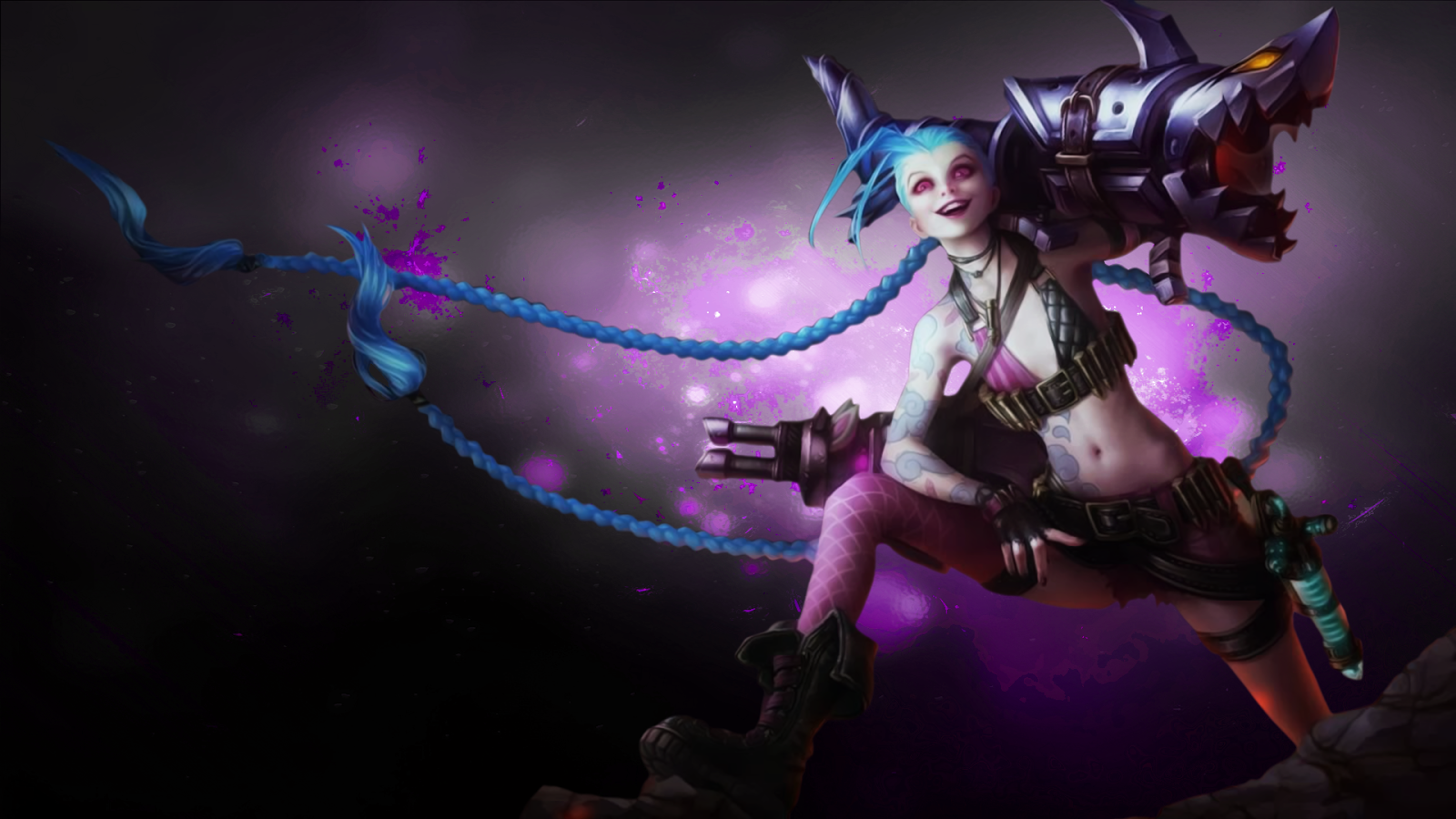 Jinx Ashe - HD Wallpaper 