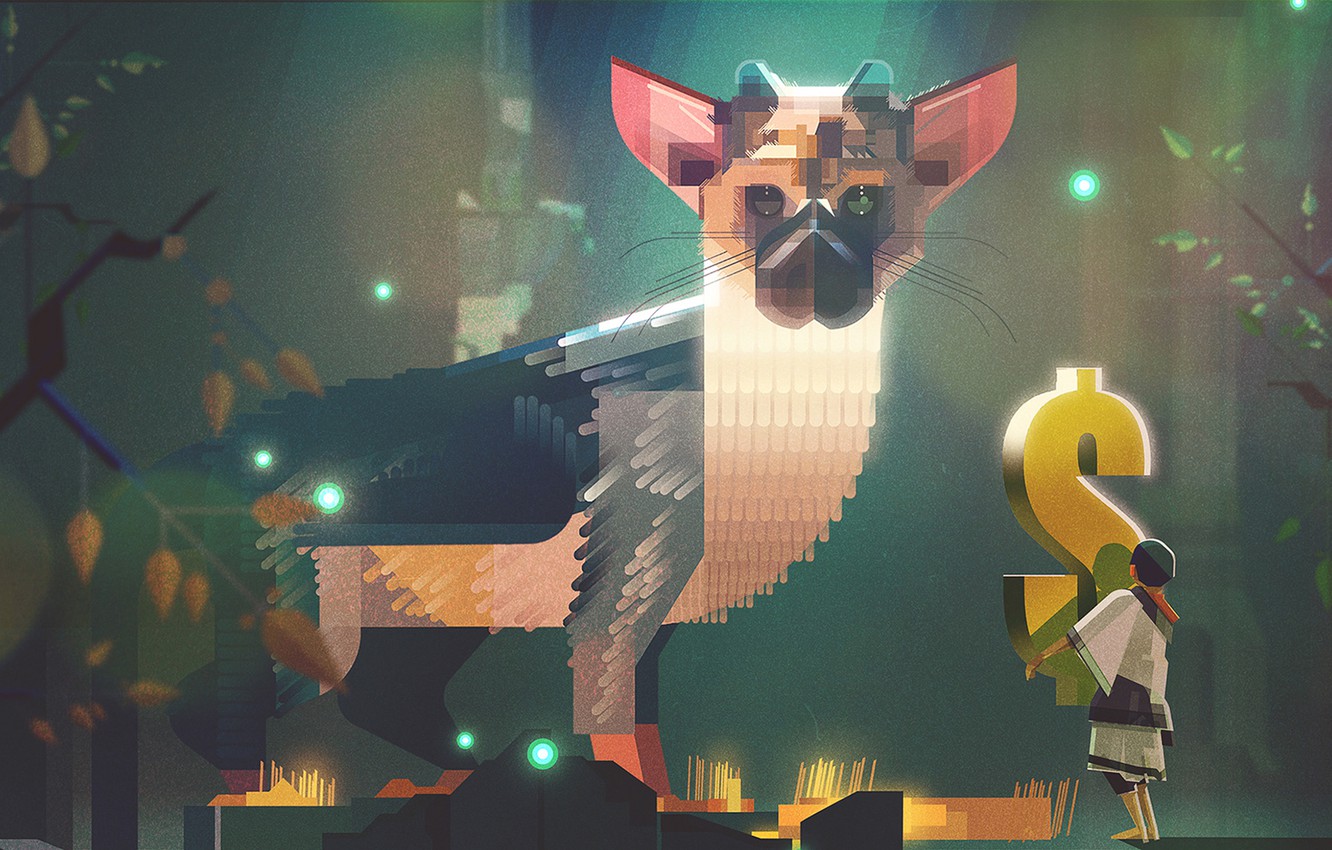 Photo Wallpaper Minimalism, Style, Art, Art, Style, - Last Guardian James Gilleard - HD Wallpaper 