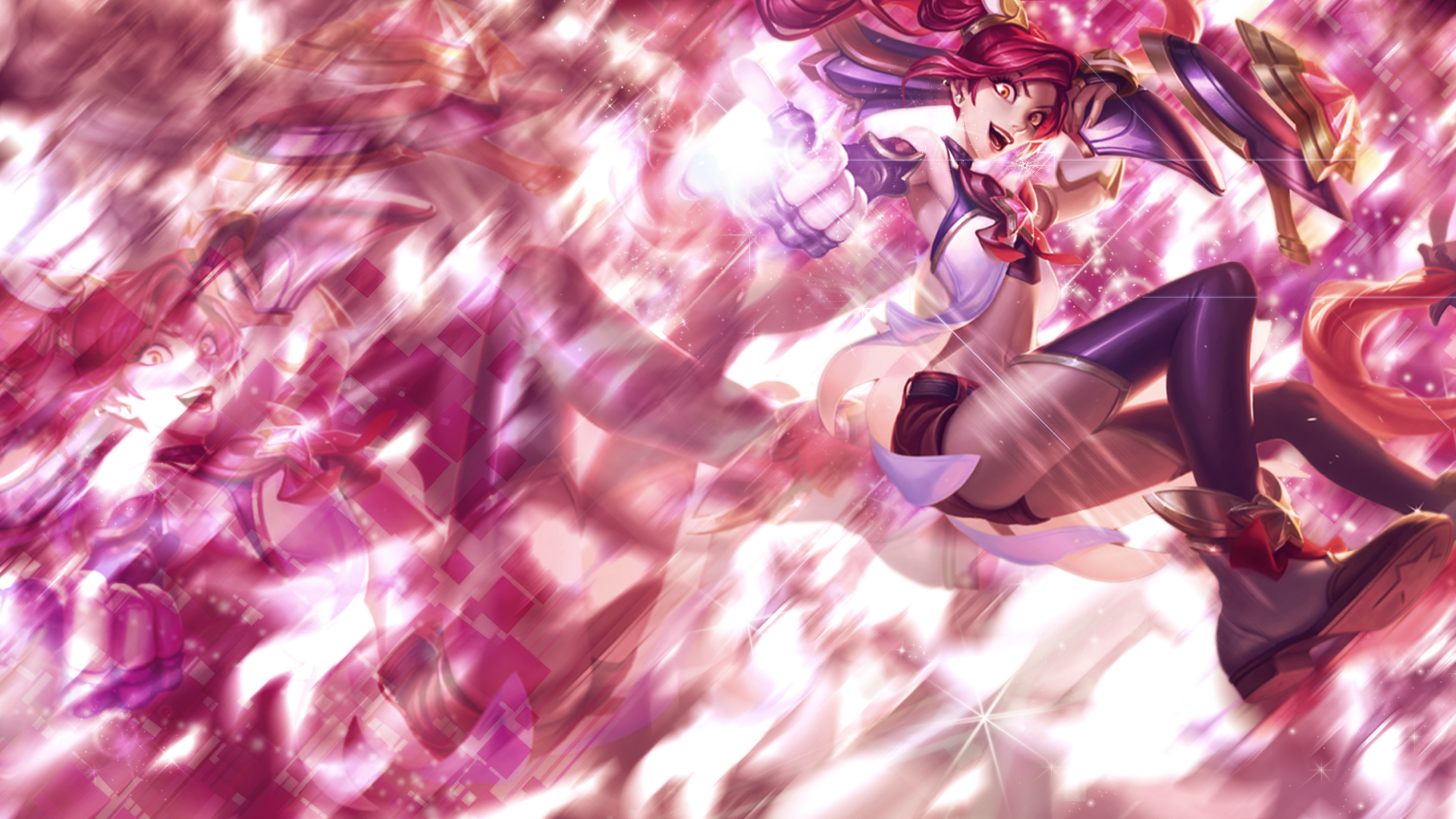 League Of Legend Star Guardian Jinx - HD Wallpaper 