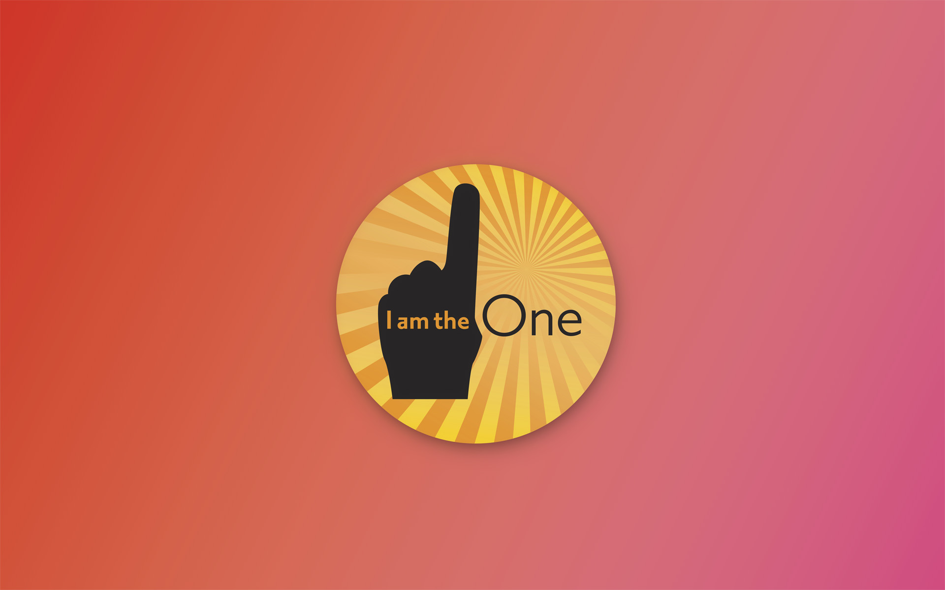 Am The One Logo - HD Wallpaper 