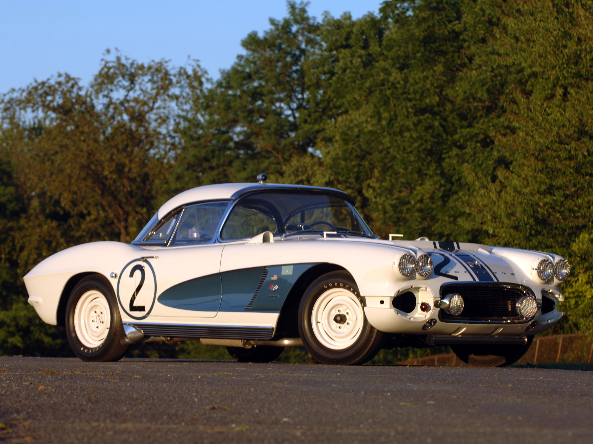 Corvette C1 Le Mans - HD Wallpaper 