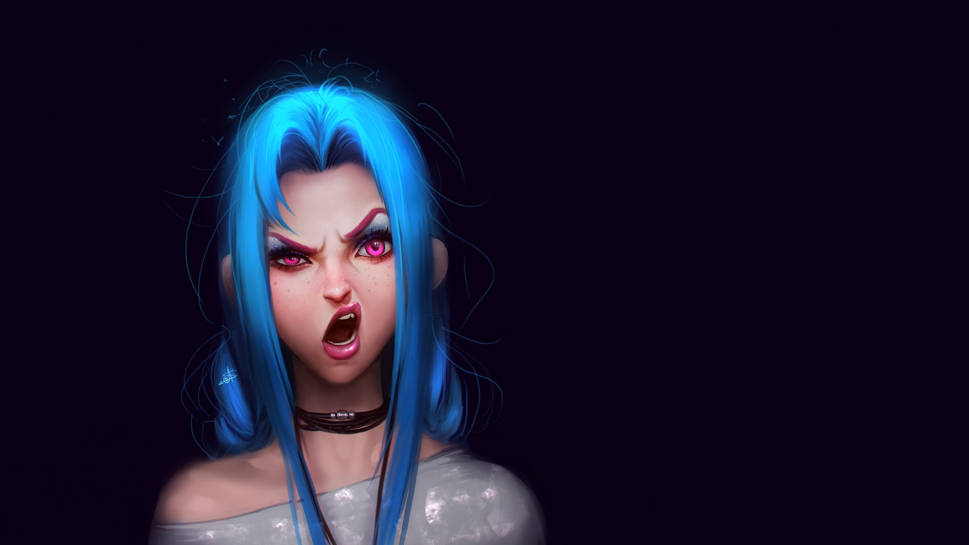 Jinx Lol - HD Wallpaper 