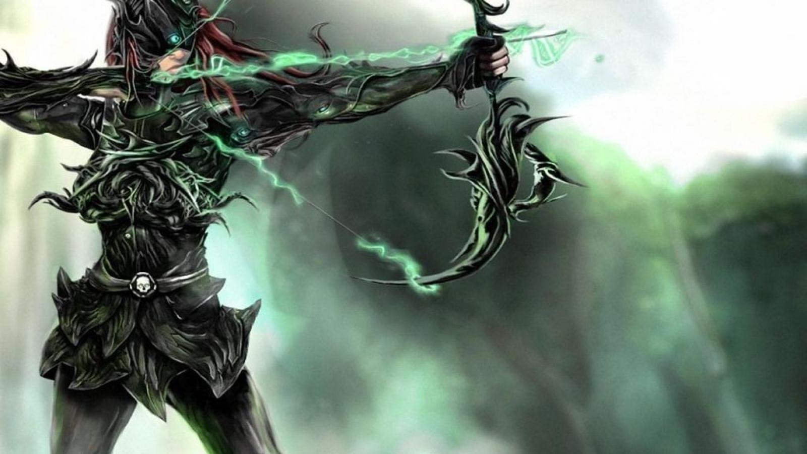 Elf Archer Wallpaper Hd - HD Wallpaper 