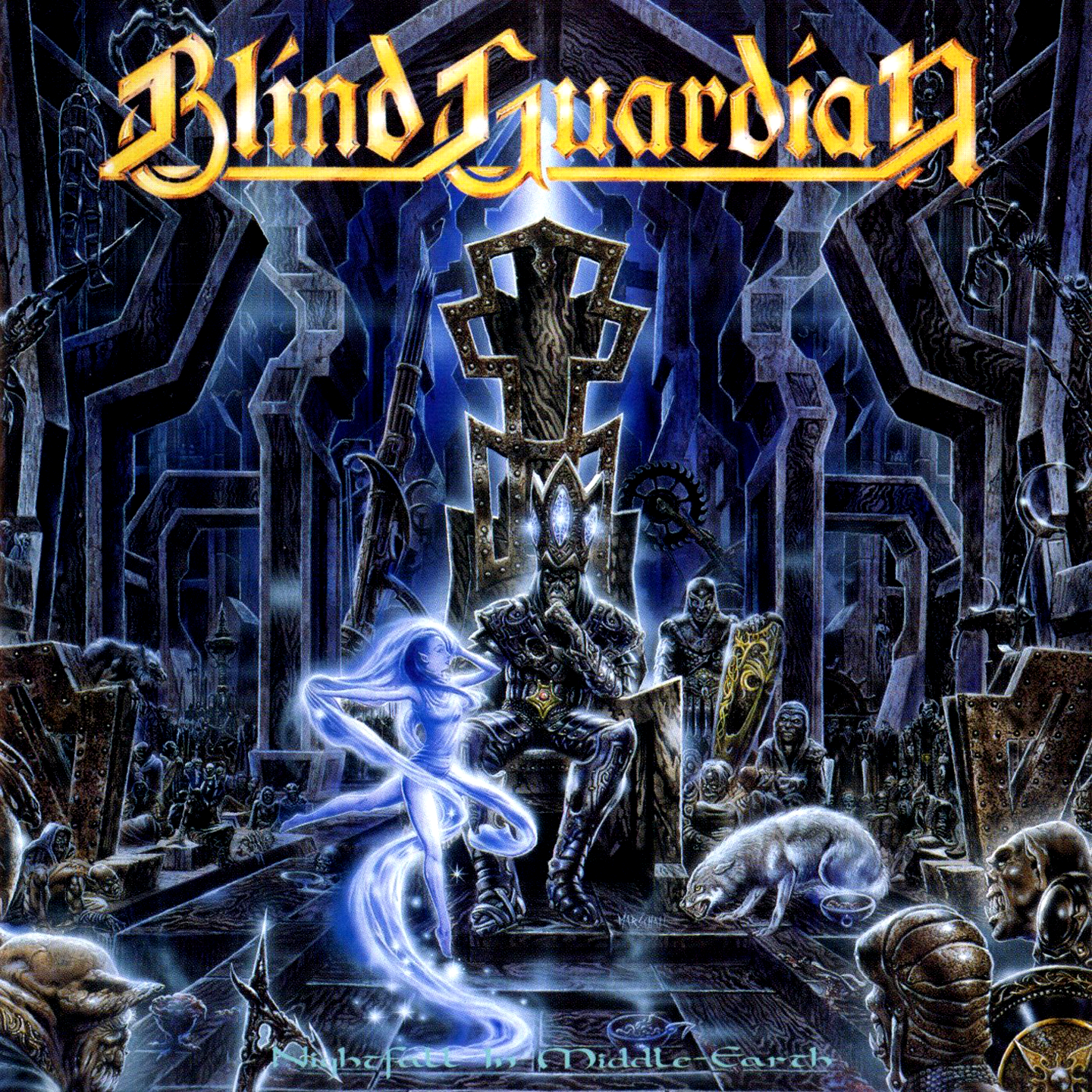 Nightfall In Middle Earth - Blind Guardian Nightfall In Middle Earth Album  Cover - 1440x1440 Wallpaper 