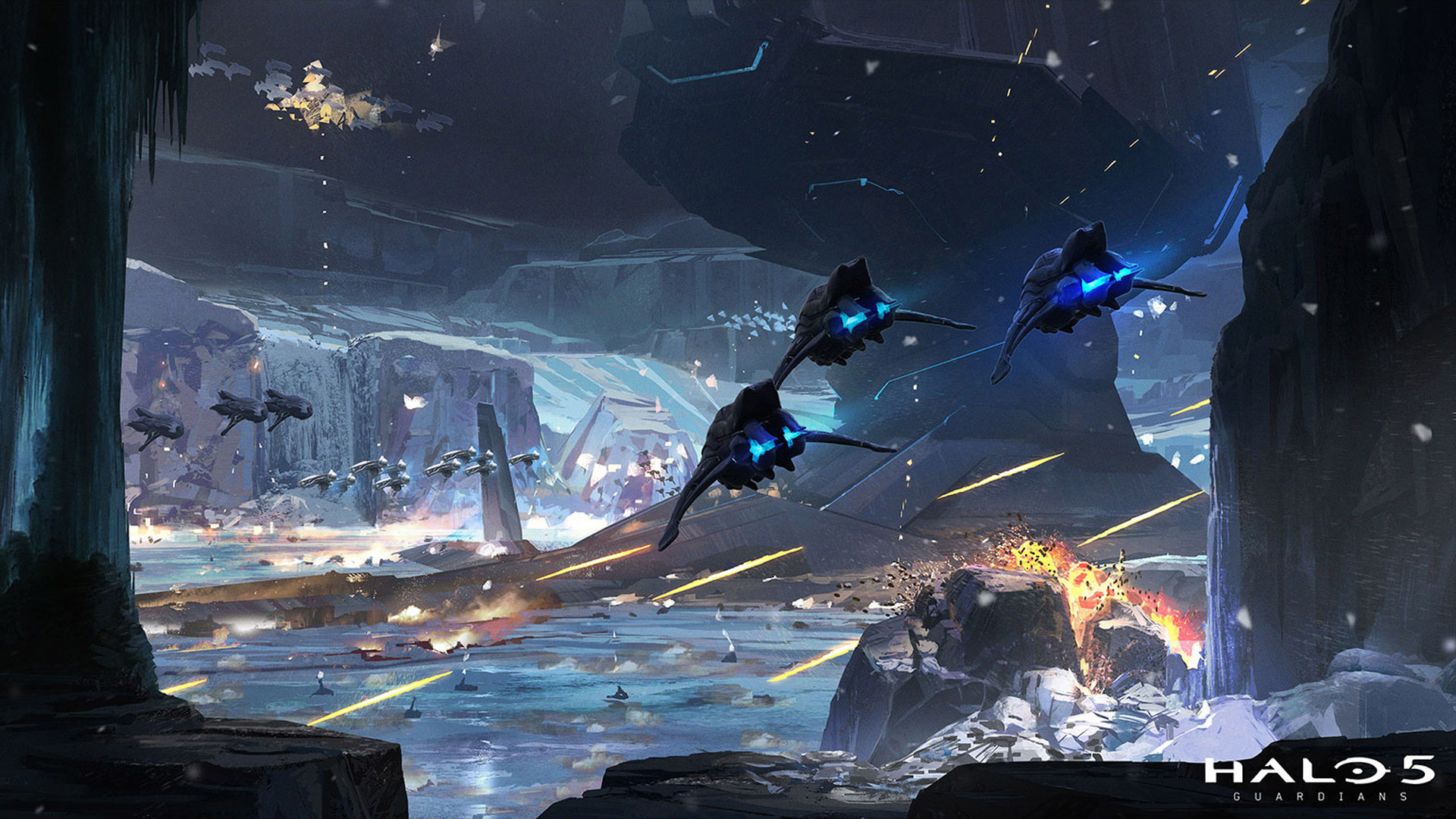Guardians Wallpaper In - Best Halo Concept Art - HD Wallpaper 