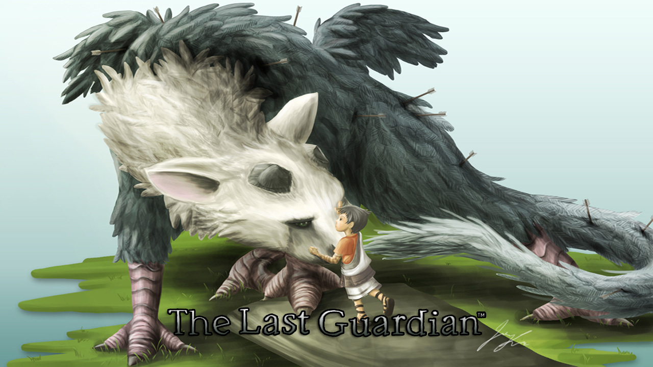 Iphone Video Game/the Last Guardian Wallpaper Id - Trico A Griffin - HD Wallpaper 