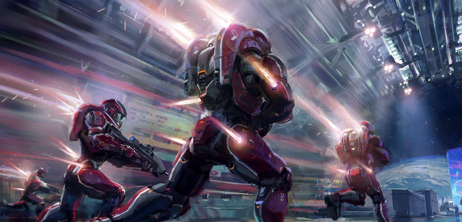 Free Halo - Halo 5 Breakout Art - HD Wallpaper 