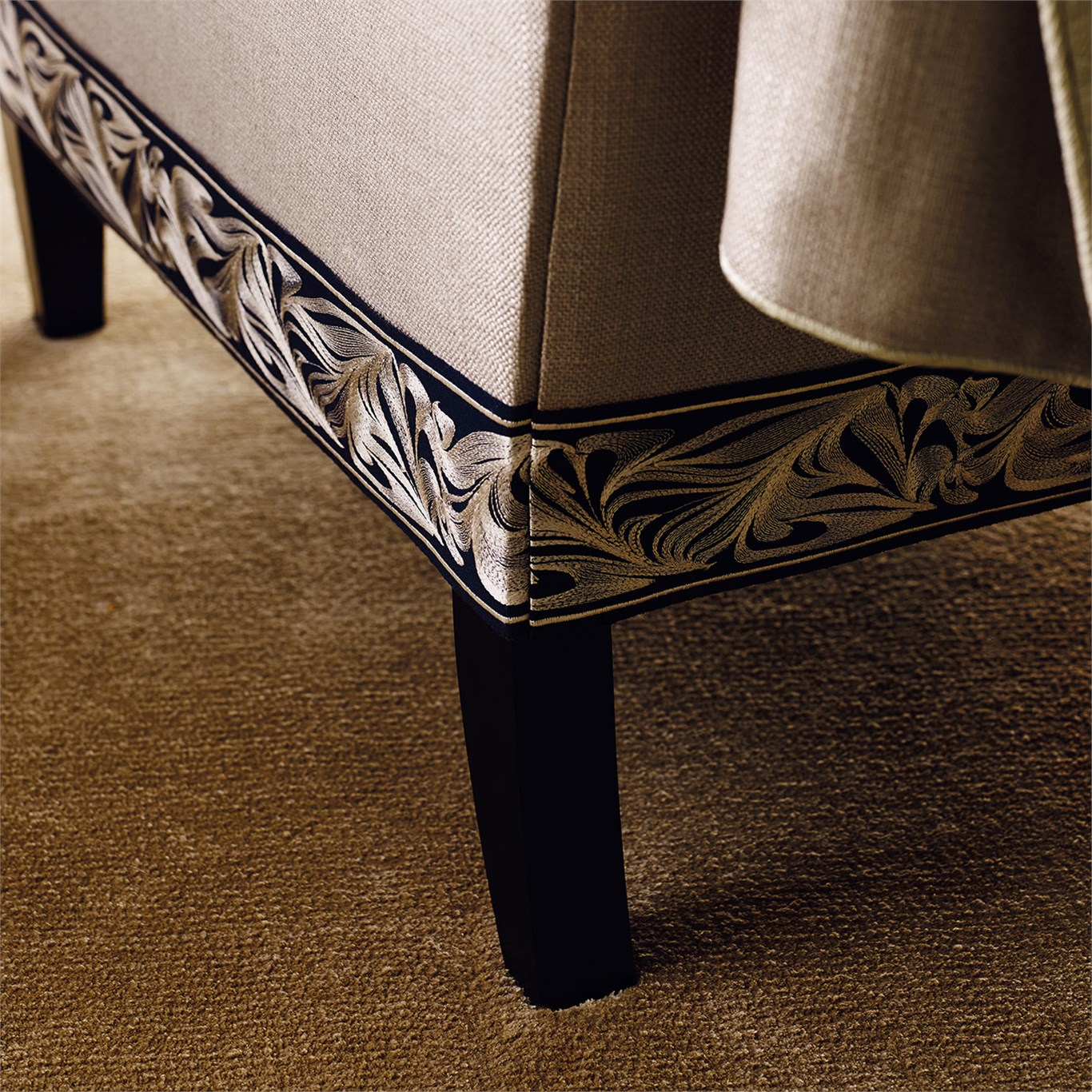 Marble Braid, A Trimmings By Zoffany, Part Of The Edo - Coffee Table - HD Wallpaper 