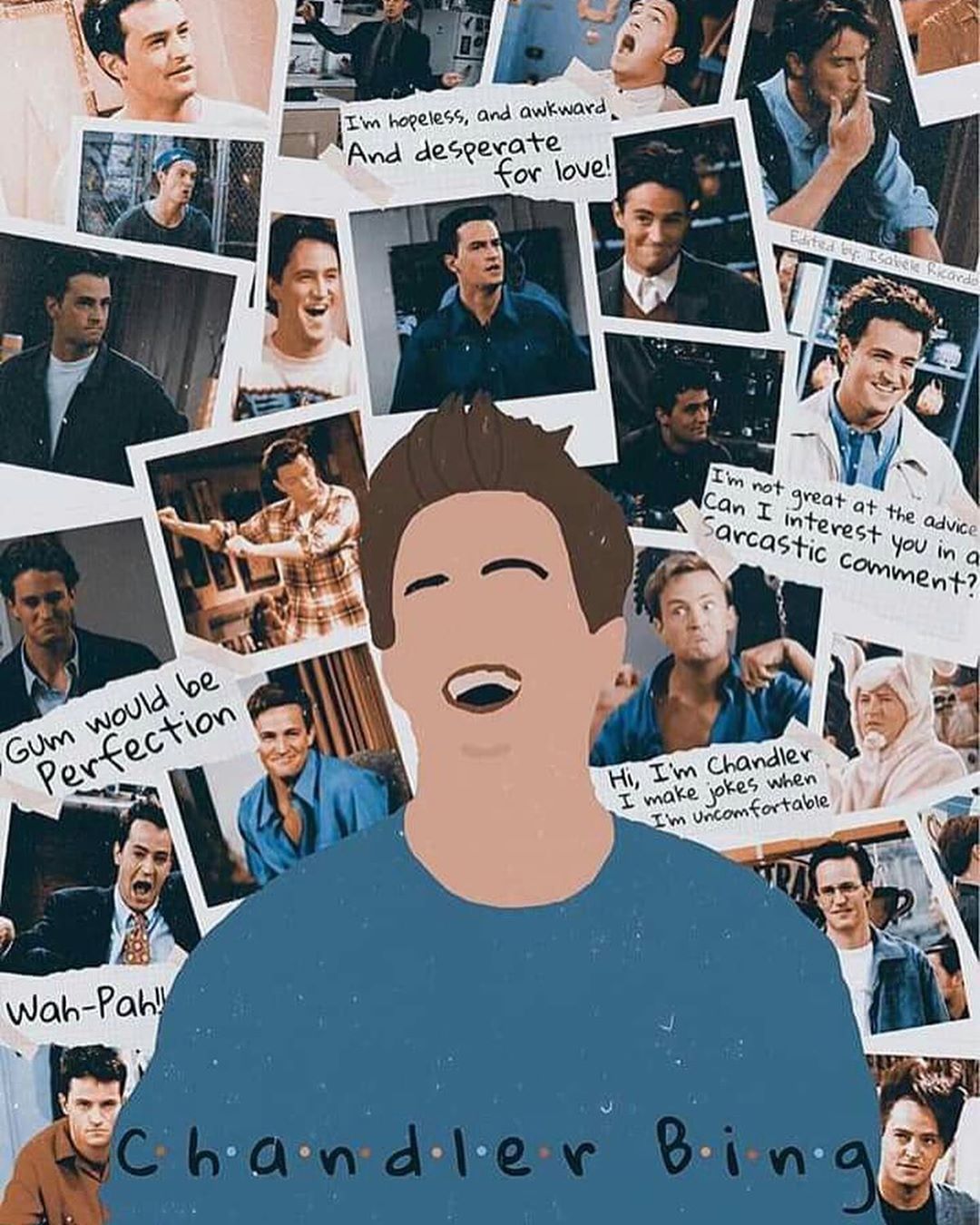 Chandler Bing Phone Case - HD Wallpaper 