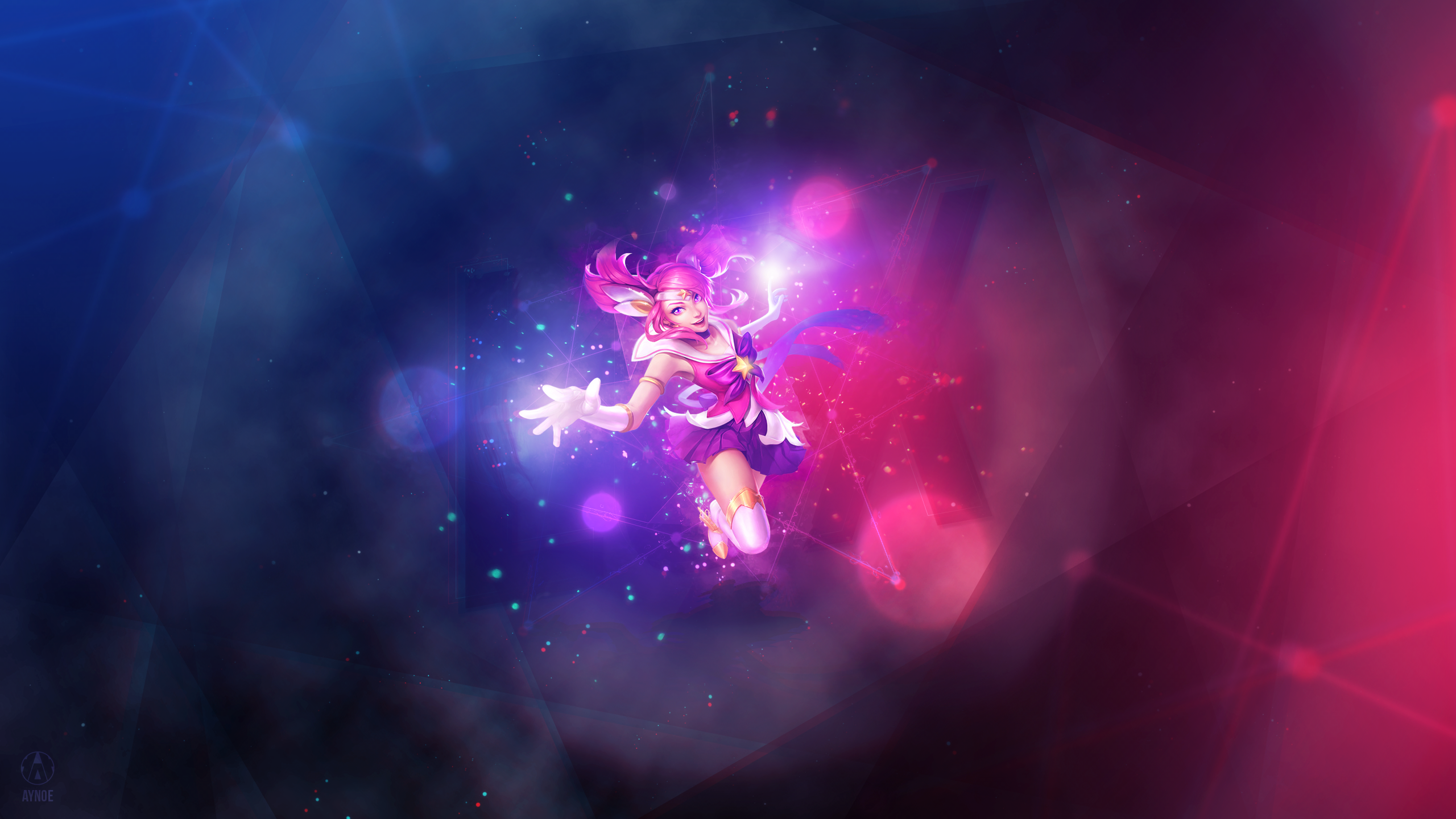 Lol Star Guardian Lux - HD Wallpaper 