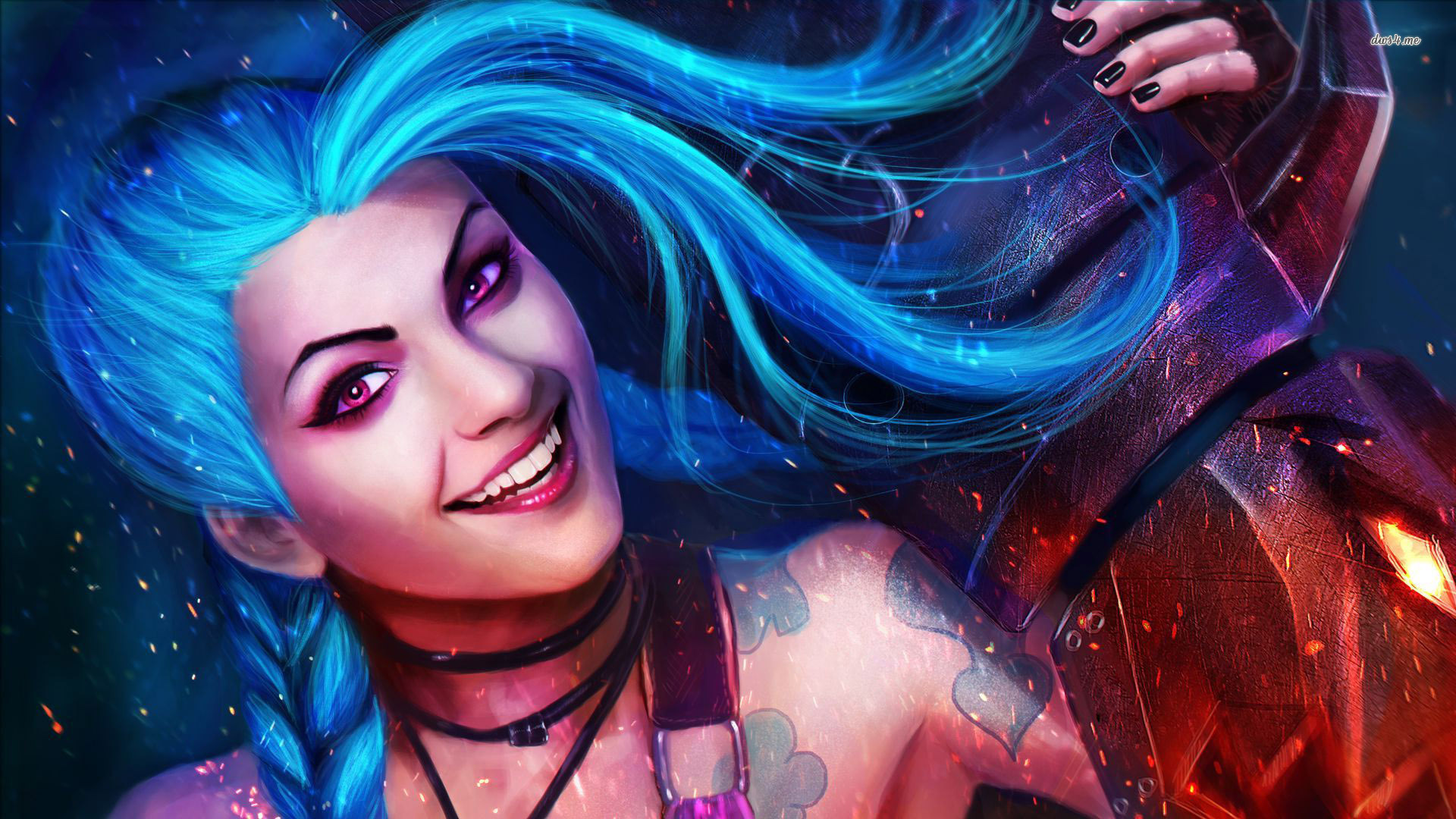 League Of Legends Jinx 4k - HD Wallpaper 