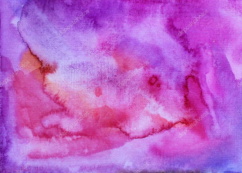 Purple Ombre Color Painting - HD Wallpaper 