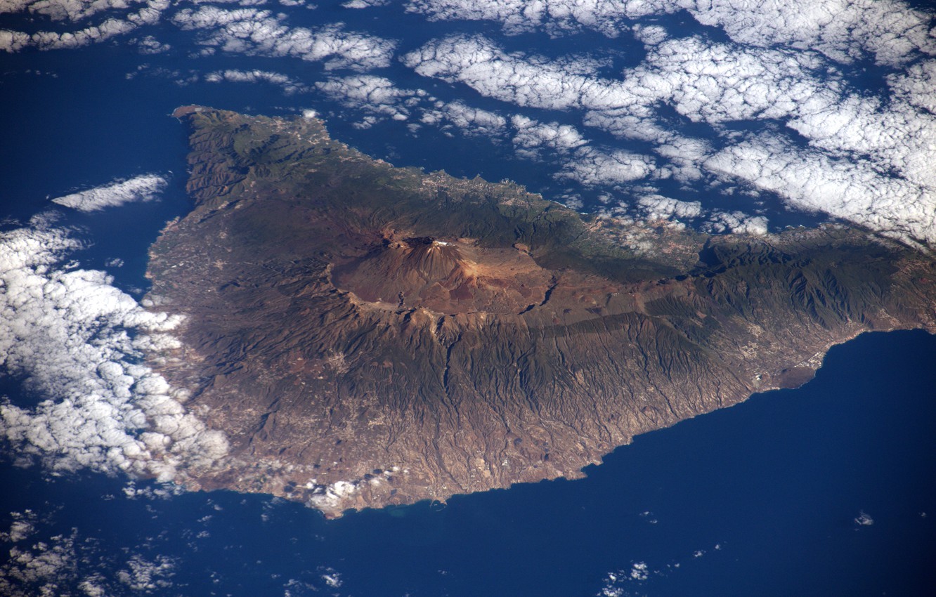 Photo Wallpaper Space, Island, Tenerife - Atlantis Plato S Description - HD Wallpaper 