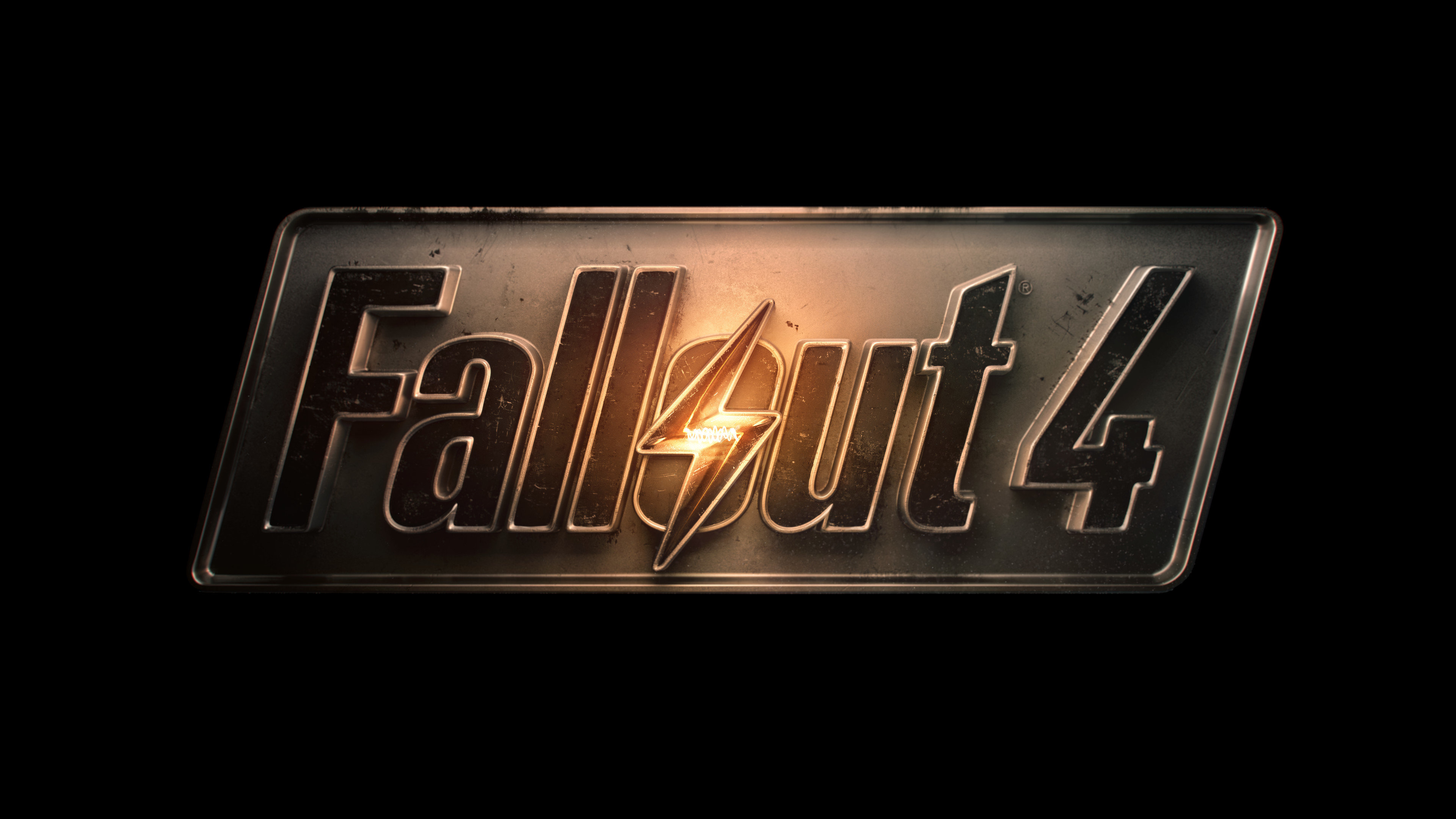 Download Hd 4k Fallout 4 Desktop Background Id - Fallout 4 Title Logo - HD Wallpaper 