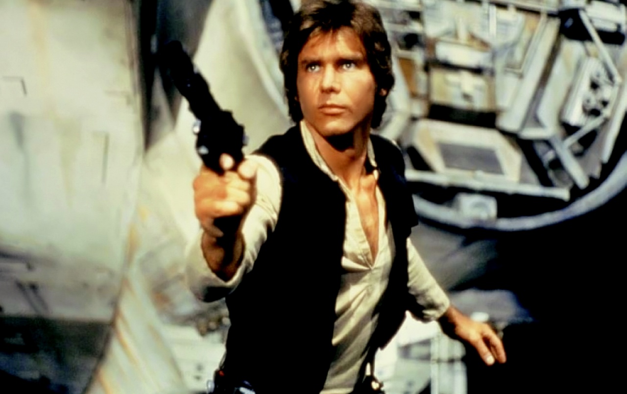 Han Solo Wallpapers - Star Wars Harrison Ford Character - HD Wallpaper 