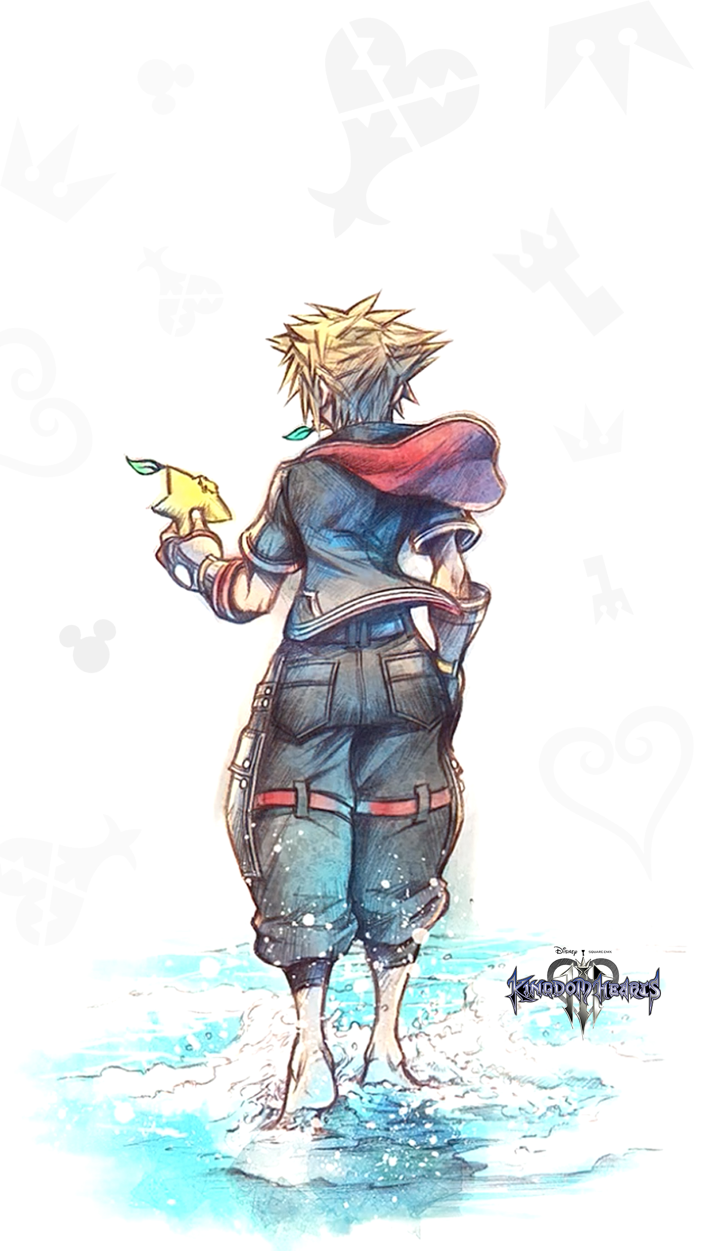 Kingdom Hearts 3 Sora Art - HD Wallpaper 