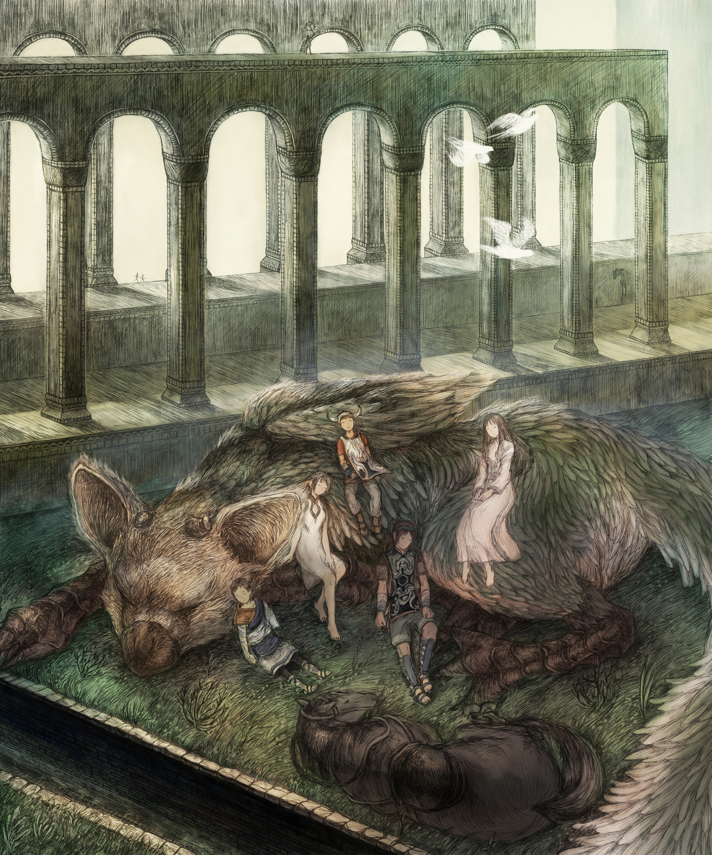 Shadow Of The Colossus Wander X Mono - HD Wallpaper 