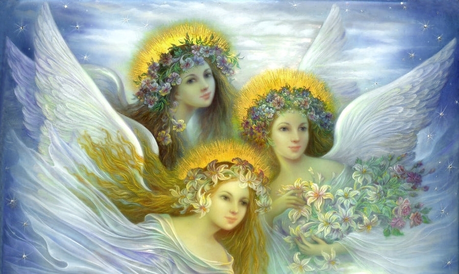 Three Angel - HD Wallpaper 