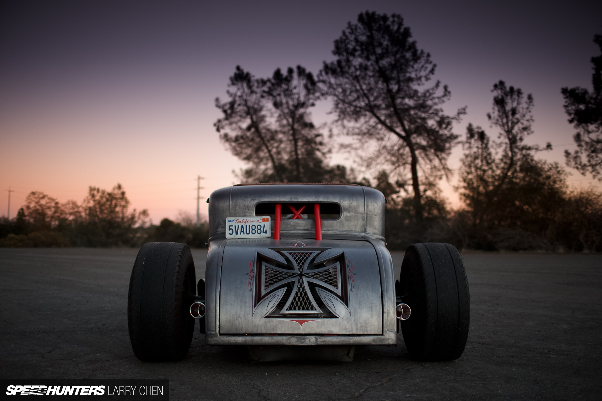 Iron Cross Hot Rod - HD Wallpaper 