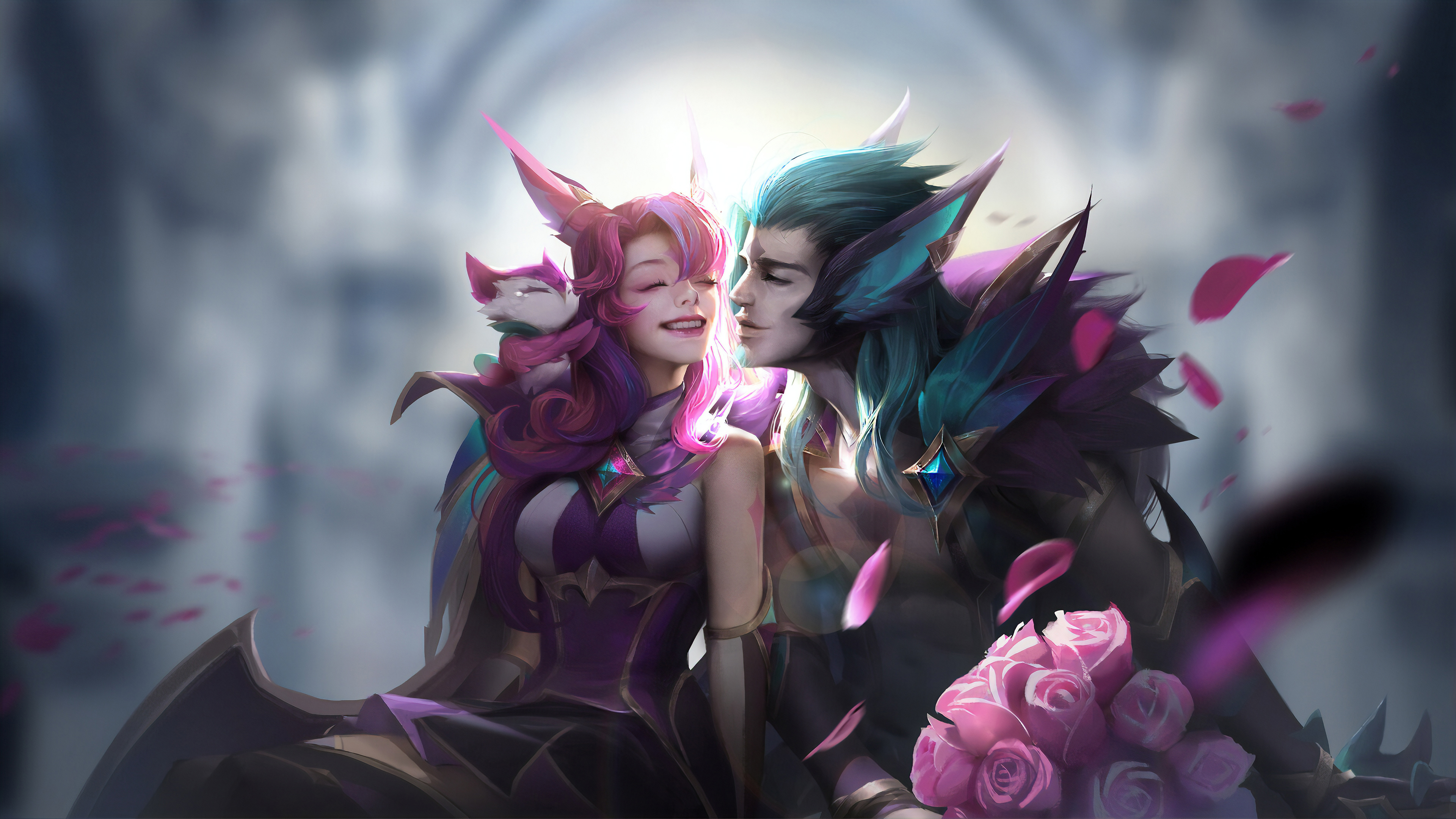 Xayah Rakan Star Guardian - HD Wallpaper 
