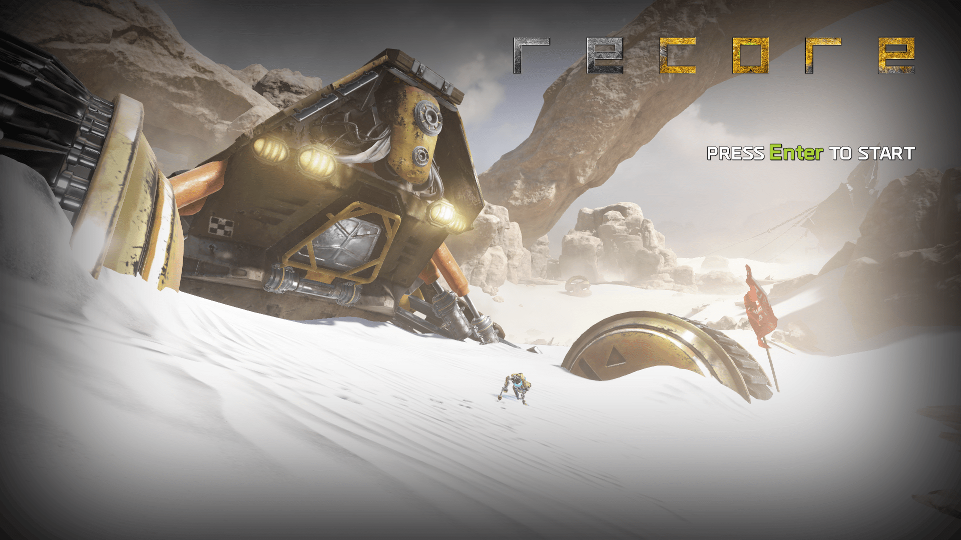 Recore Definitive Edition Menu - HD Wallpaper 