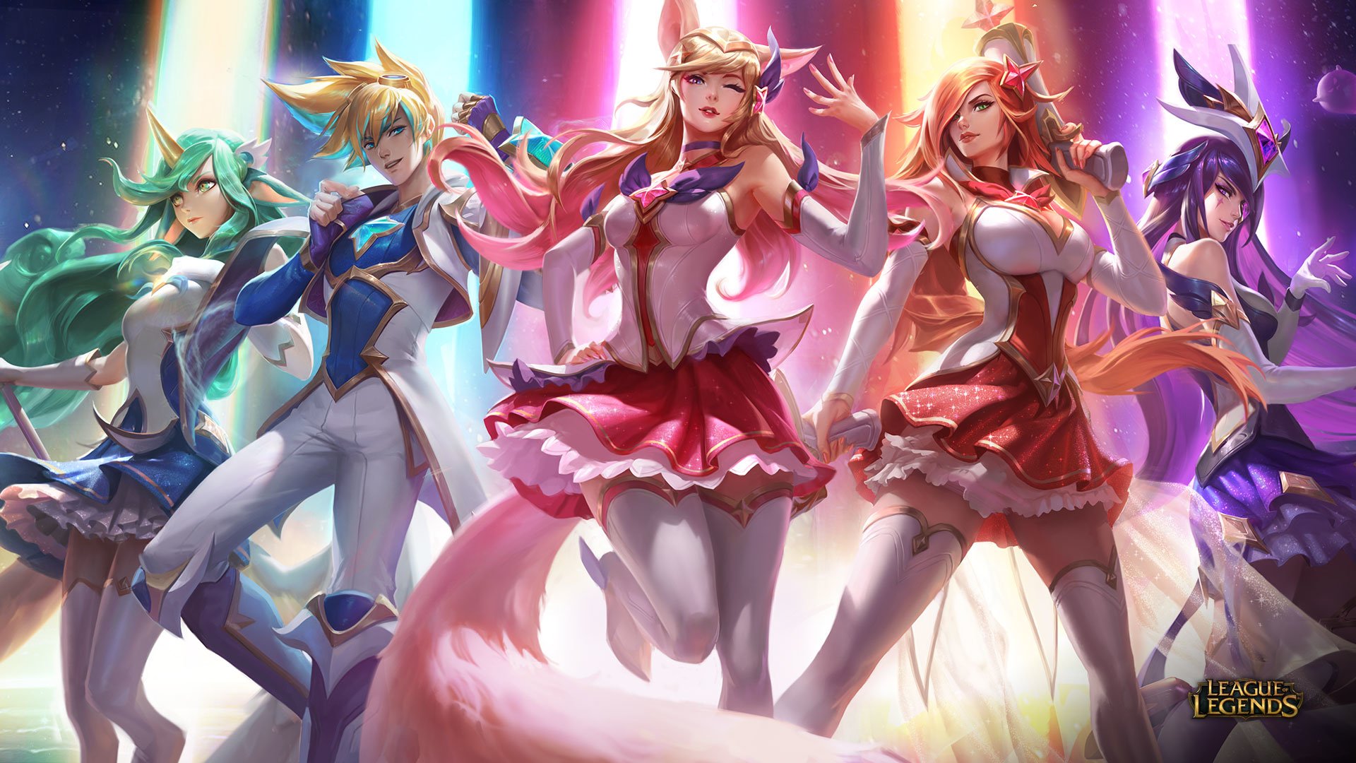 League Of Legends Star Guardian Skins - HD Wallpaper 