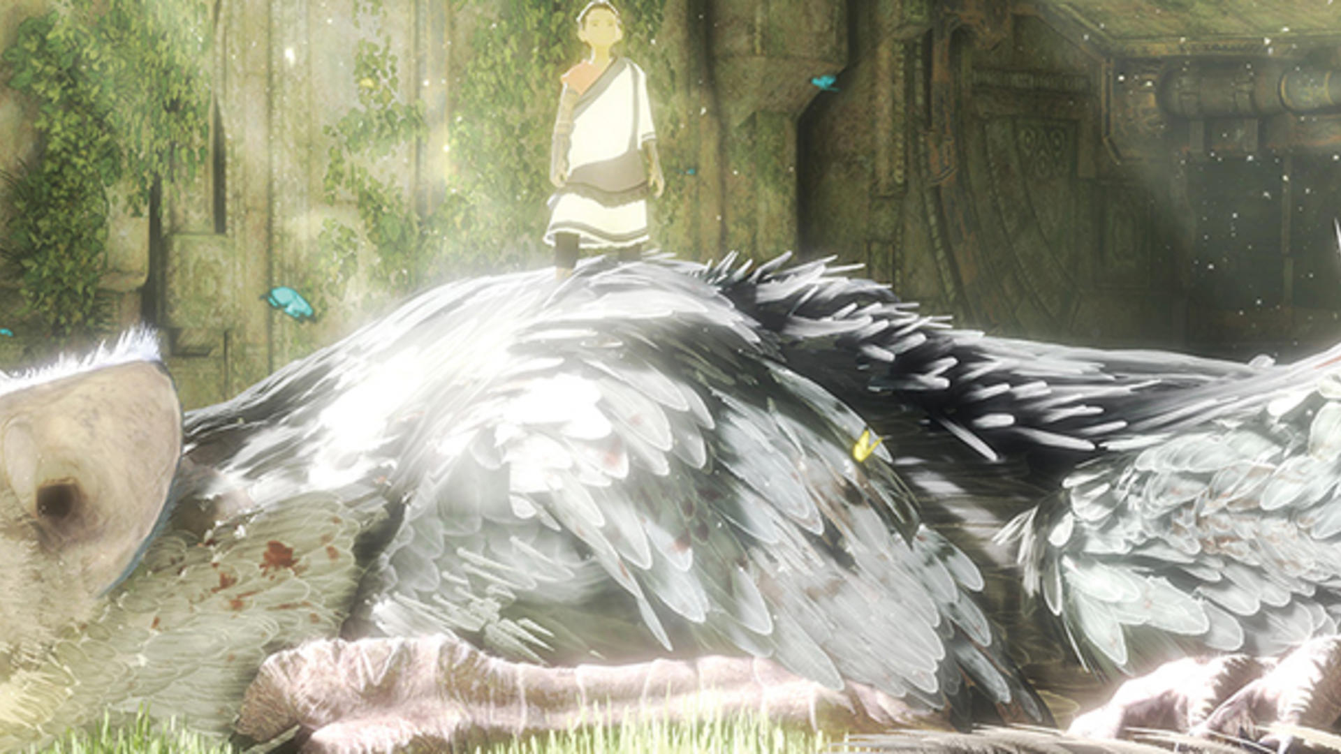 Last Guardian Trico Sleep - HD Wallpaper 