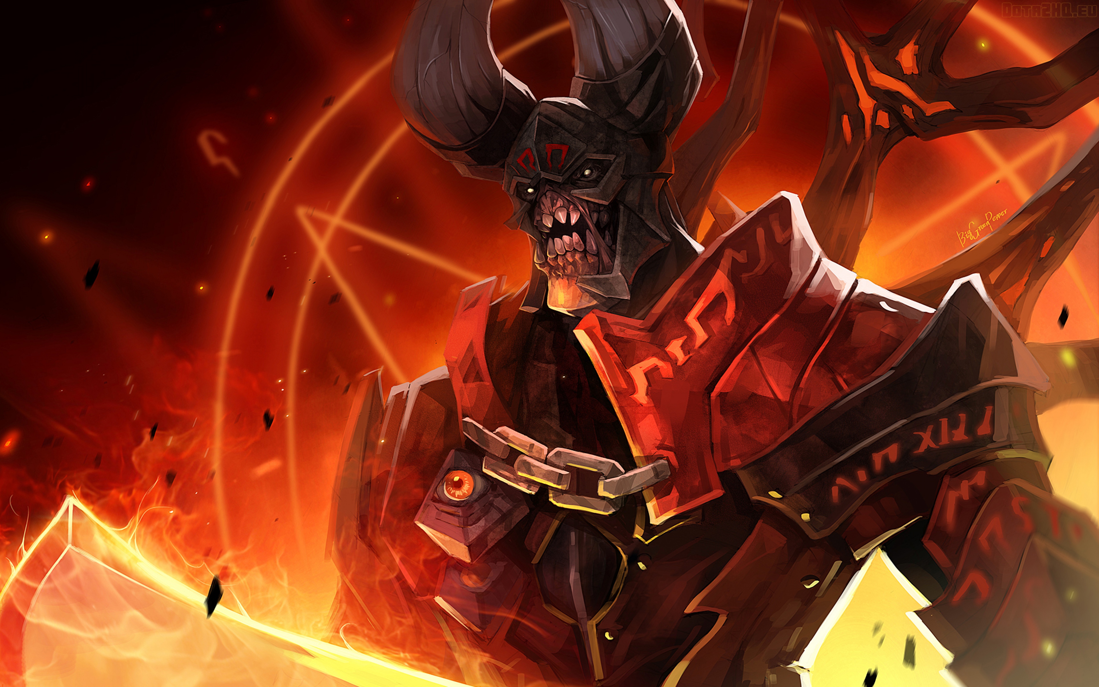 Dota 2 Doom - HD Wallpaper 