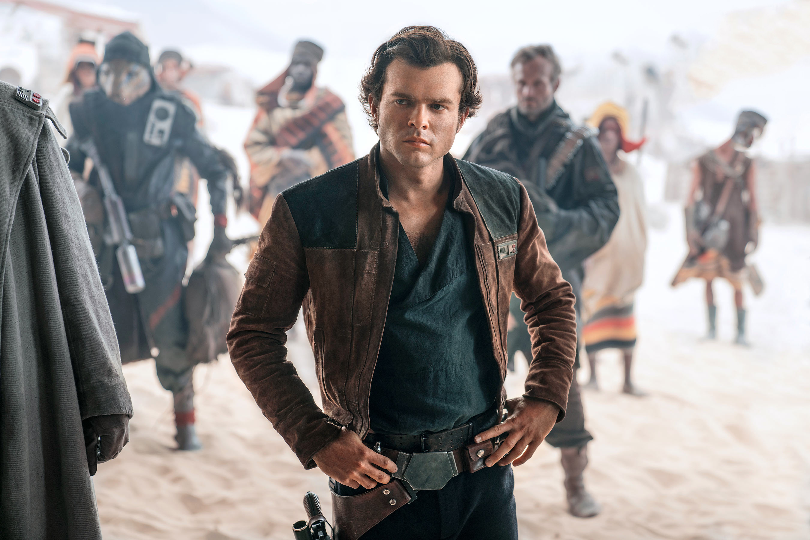 Alden Ehrenreich Hans Solo - HD Wallpaper 