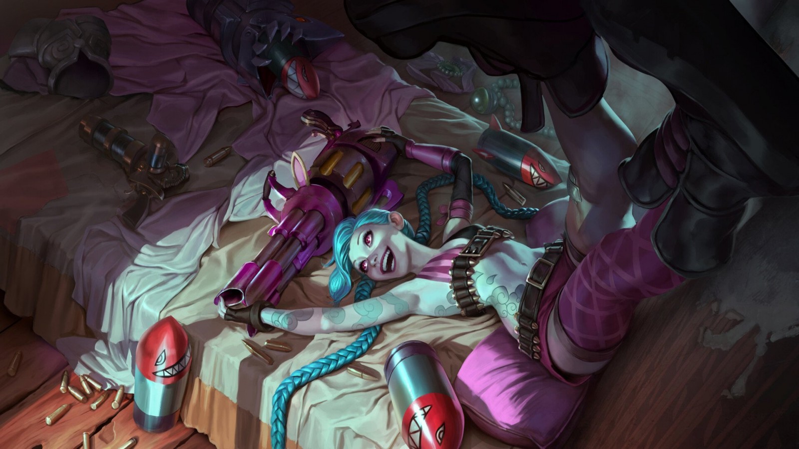 Jinx Legends Of Runeterra - HD Wallpaper 