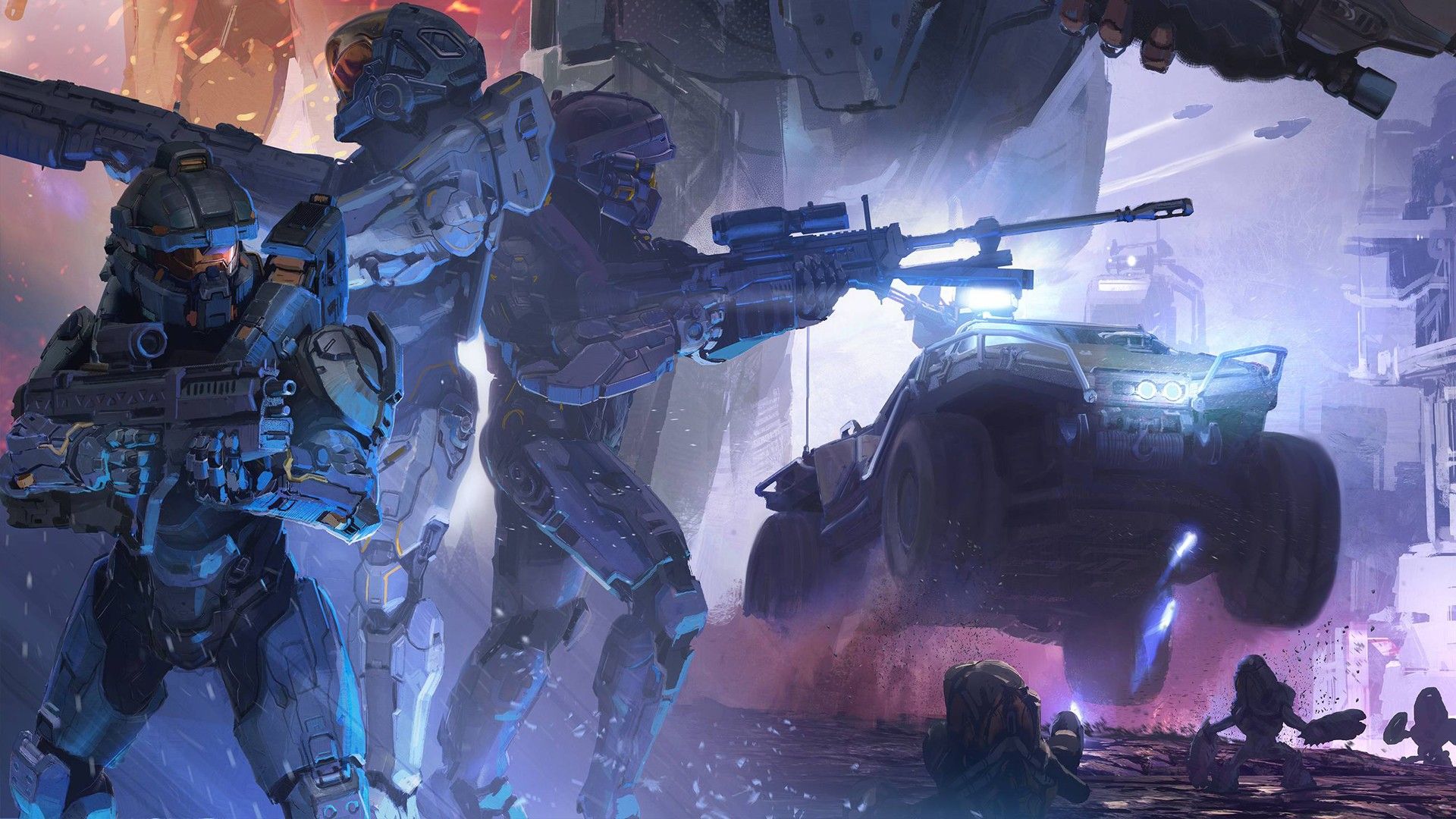 Halo 5 Background - HD Wallpaper 