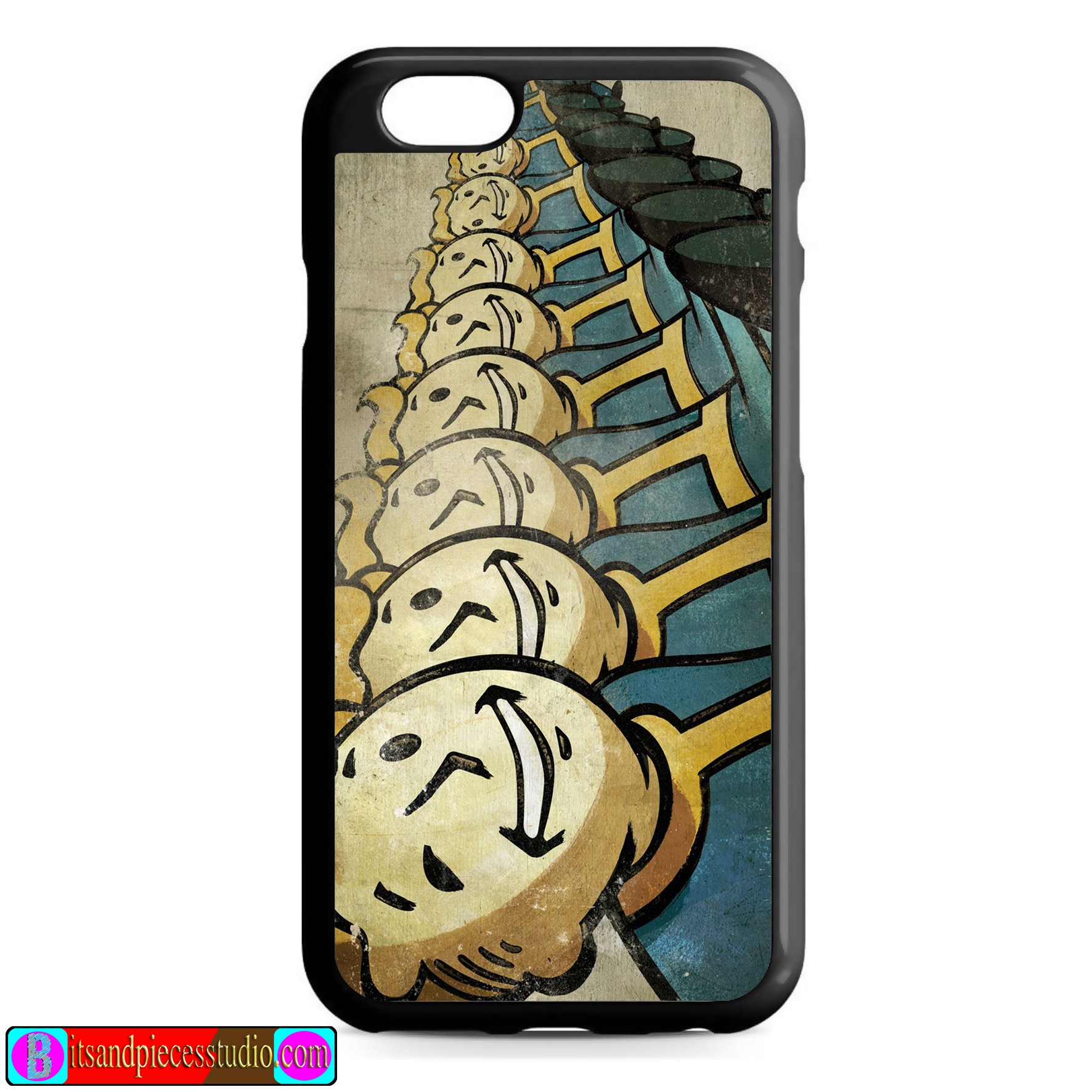 Vault Boy Wallpaper Fallout - Iphone X Phone Case Versace - HD Wallpaper 