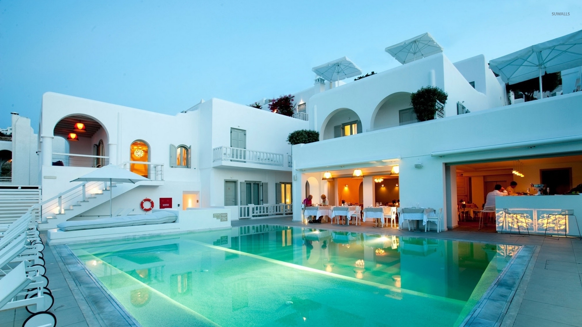 Mykonos High Resolution - HD Wallpaper 