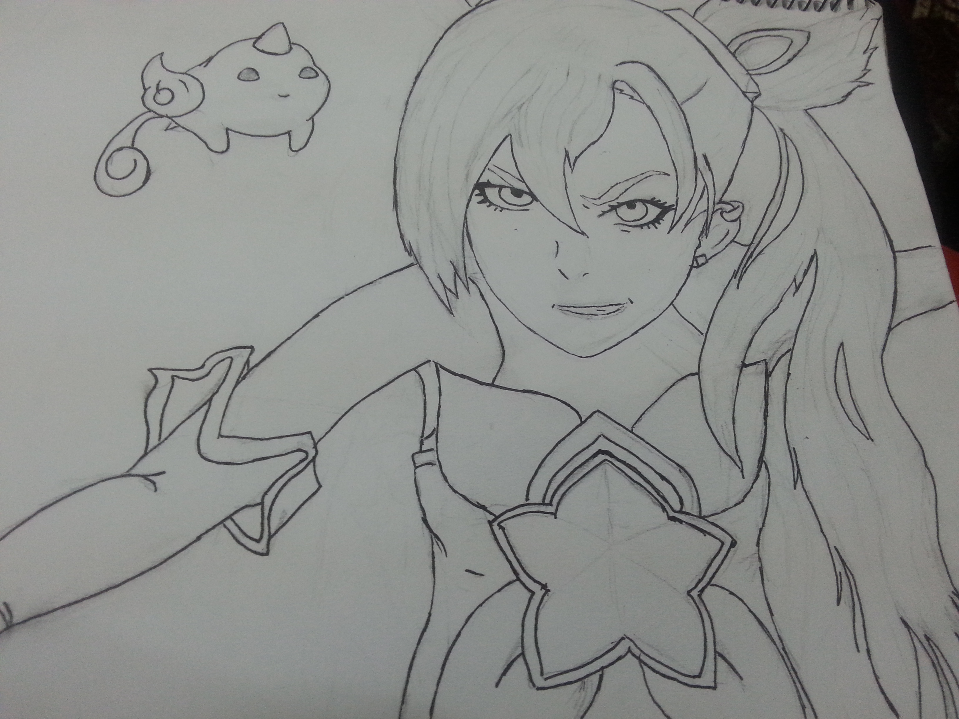 Jinx Star Guardian Drawing - HD Wallpaper 