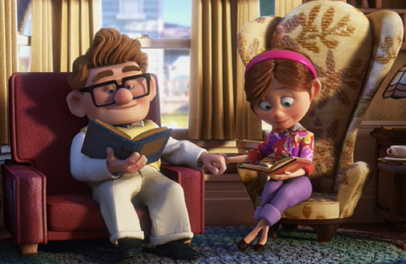 Carl Et Ellie Fredricksen - HD Wallpaper 