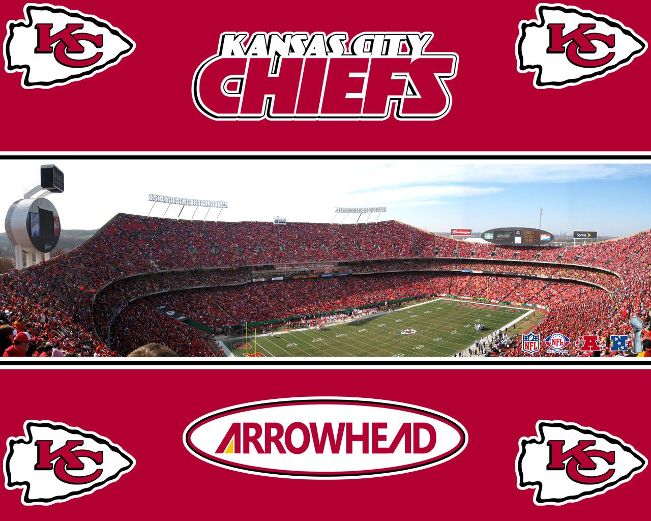 Kansas City Chiefs Arrowhead Stadium Wallpaper - Arrowhead Kansas City Chiefs - HD Wallpaper 