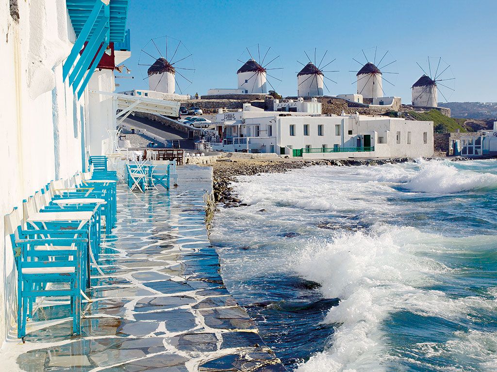 Most Beautiful Places In Mykonos - HD Wallpaper 