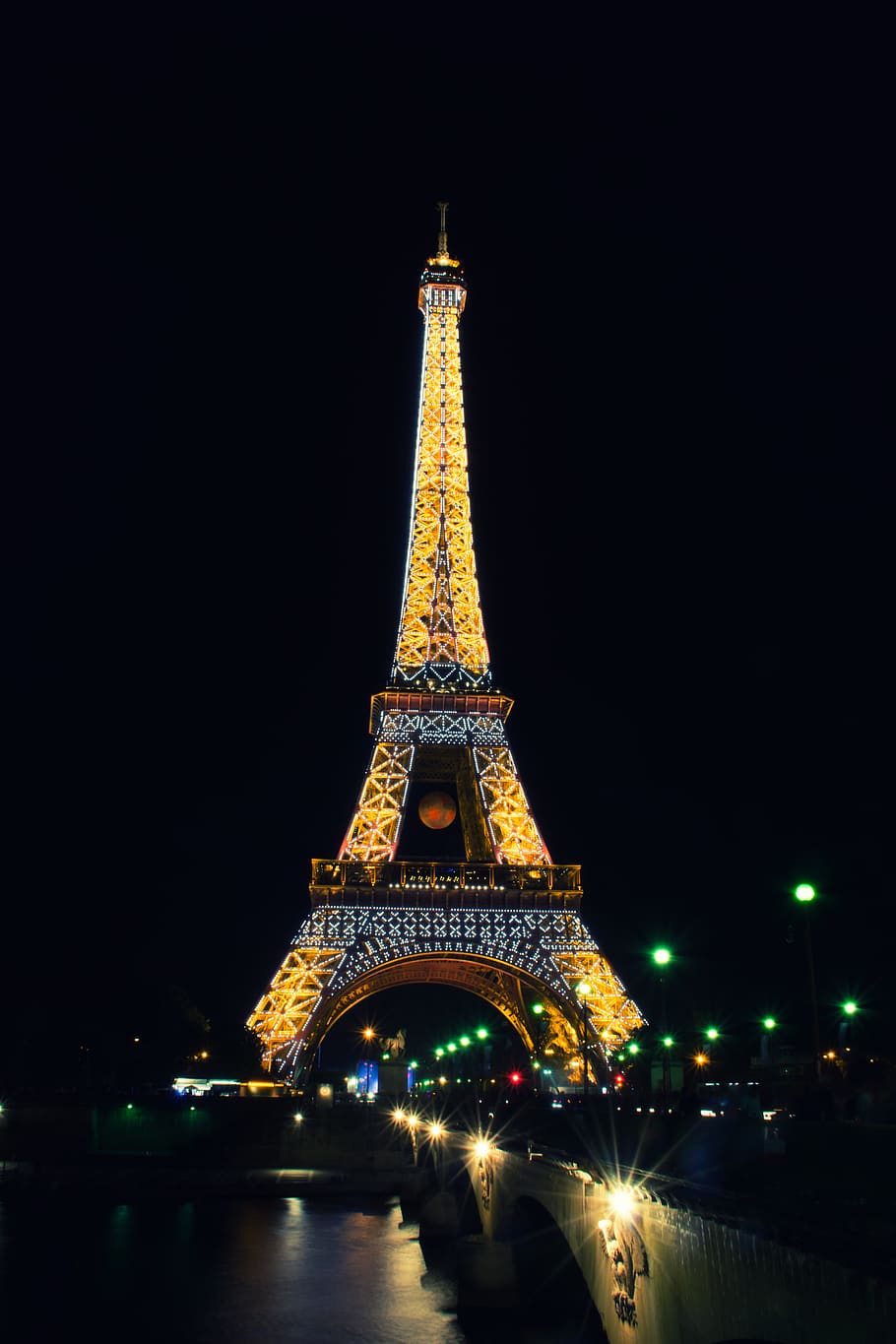 France, Paris, Tour Eiffel, City, Long Exposure, Eyfel - Eiffel Tower - HD Wallpaper 
