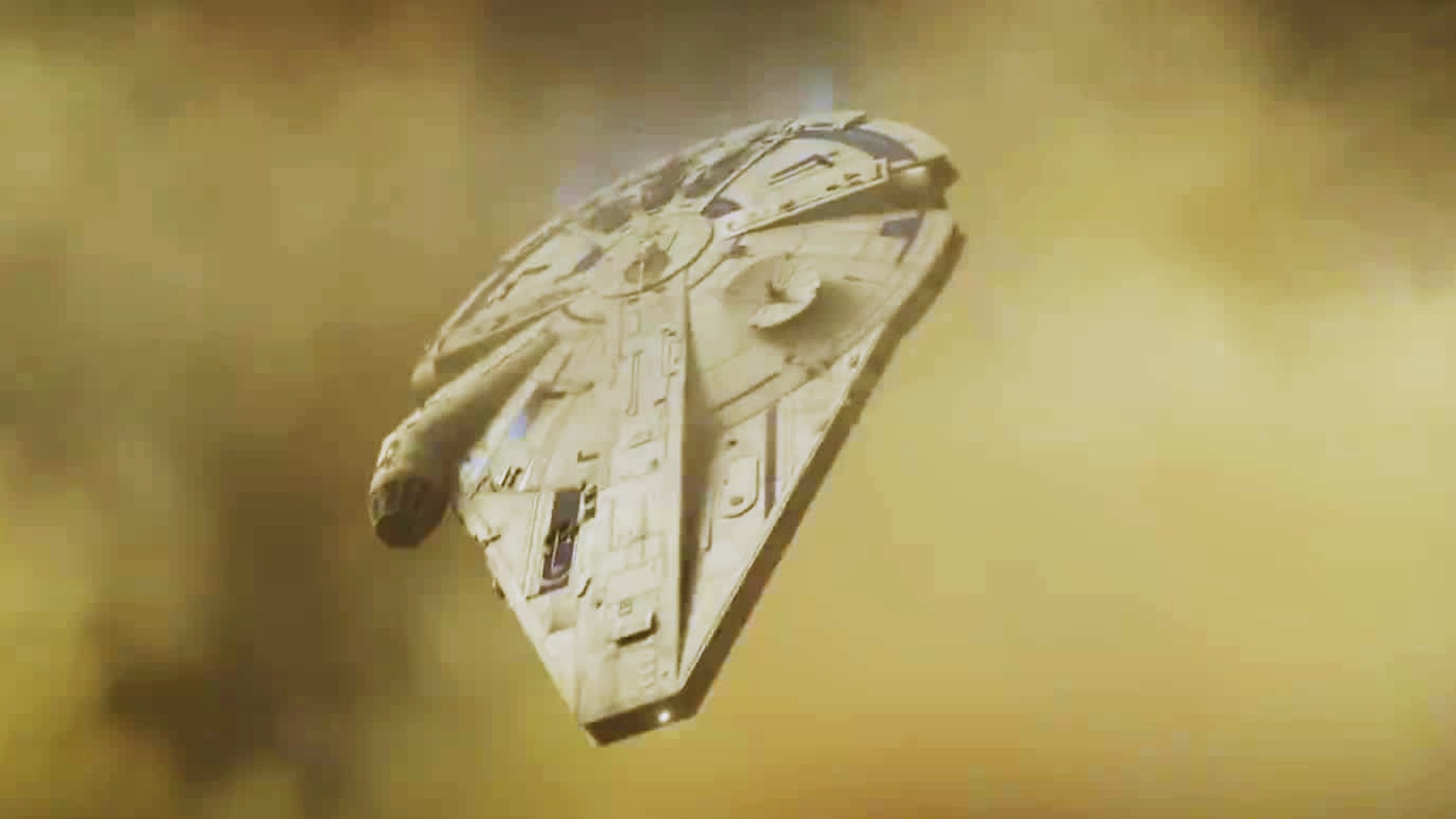 Solo A Star Wars Story Hd Background Wallpaper - Han Solo Una Historia De Star Wars Halcon Milenario - HD Wallpaper 