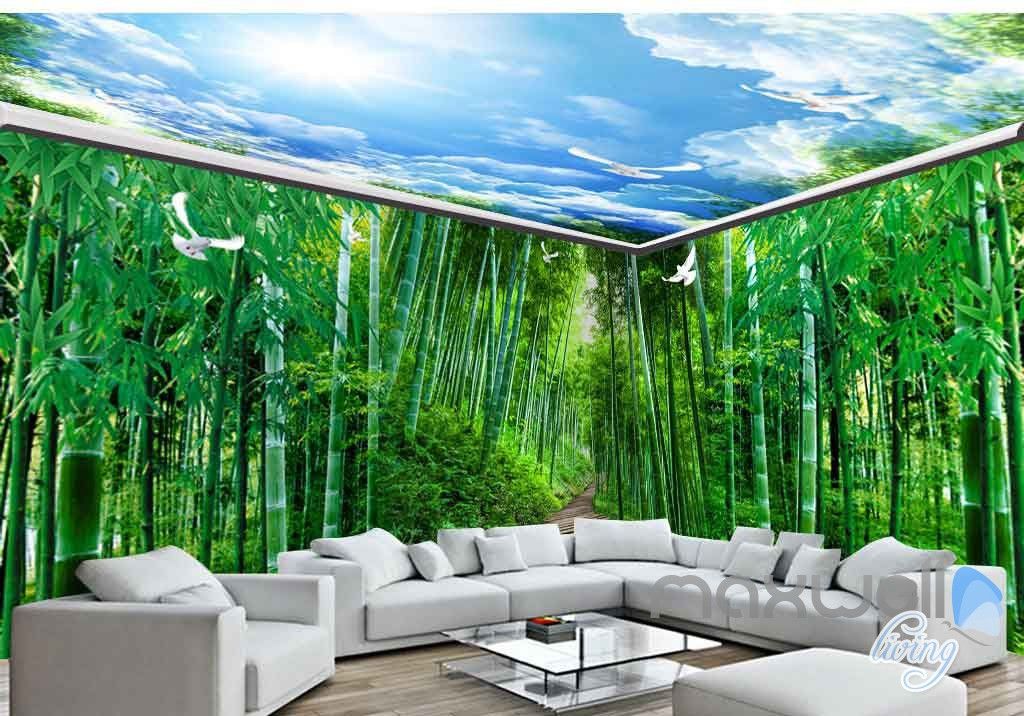 3d Forest Wallpaper For Walls - HD Wallpaper 