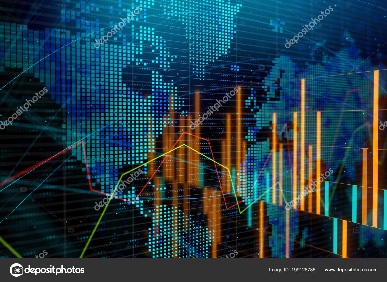 Market Chart Wallpaper Forex - HD Wallpaper 