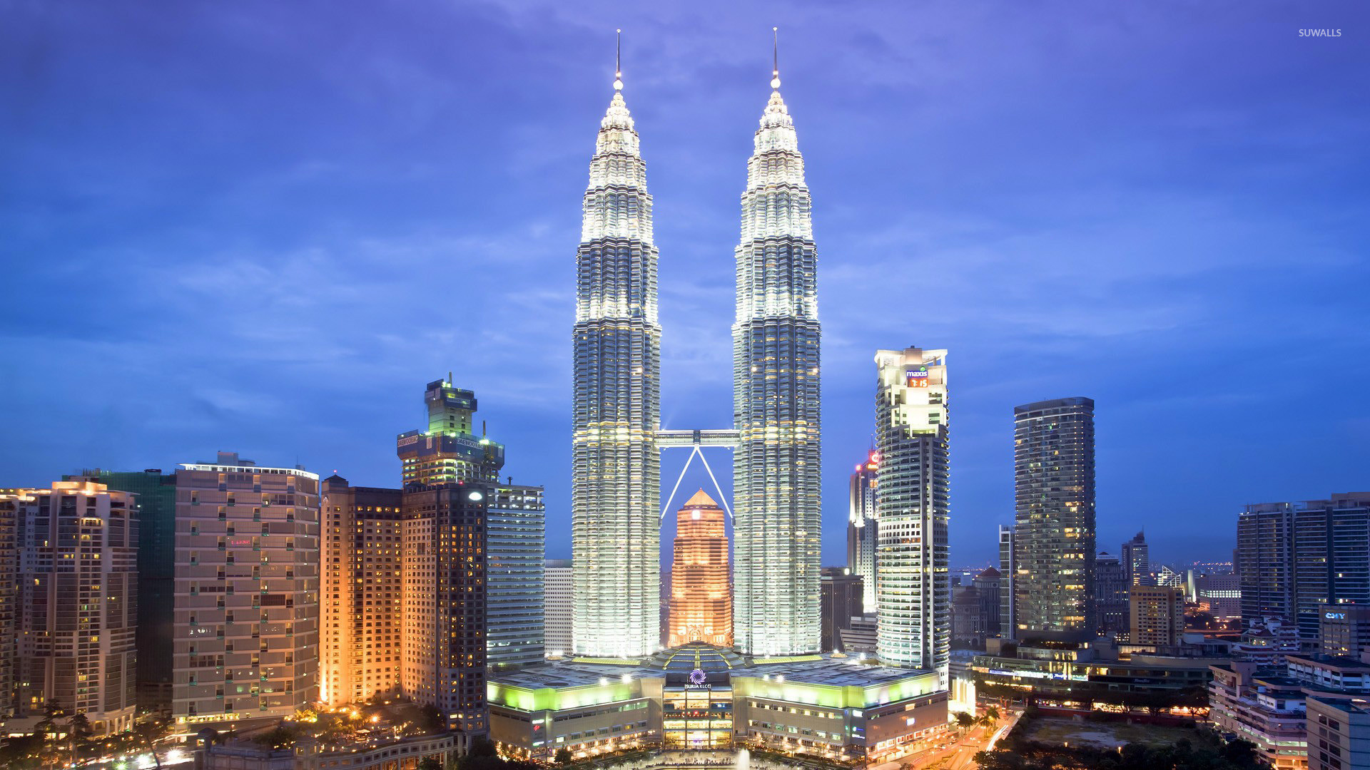 1920x1080, Petronas Towers, Kuala Lumpur Wallpaper - High Resolution Petronas Twin Towers - HD Wallpaper 