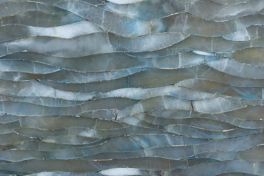 Texture, Gem, Quartz, Blue, Gray, White, Mosaic, Close - Marble Backgrounds - HD Wallpaper 